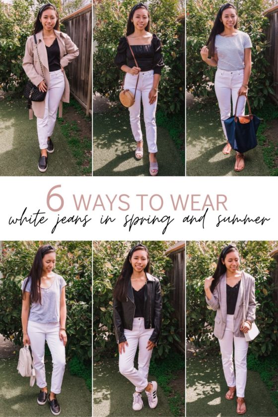 How to Wear White Jeans this Spring and Summer
