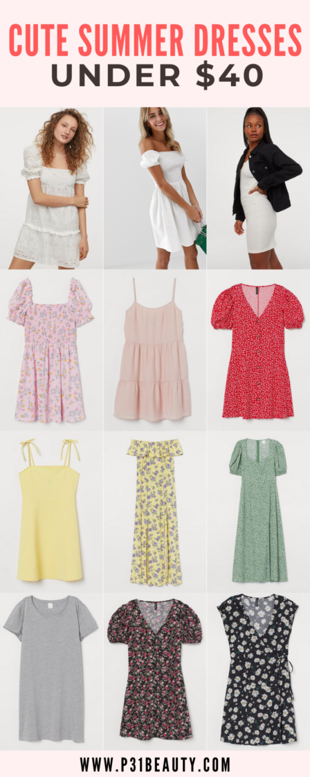 Are you looking for cute and casual summer dresses that are affordable? Read this post for a round up of casual summer 2020 dresses under $25 from Shein, H&M, ASOS, and more! This post also contains a 15% off Shein coupon code. Click to read now!